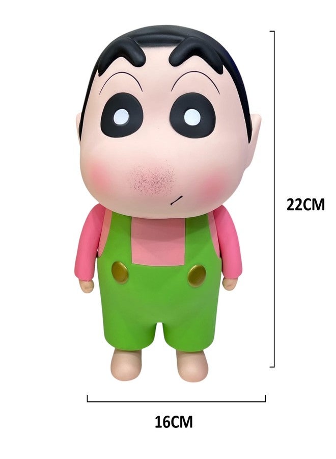 AUGEN Shinchan Action Figure | Big Size | Figurine Cartoon Figures Toys for Boys & Girls PVC Multicolour (G) - Image 4